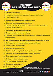 Volantino Politiche 2013 front