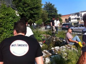 Primo blitz ecologico a piazza S. Francesco - Campobasso