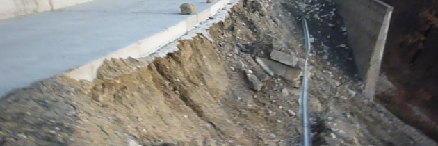 Circonvallazione Panoramica Agnone la “storia infinita” dei lavori di ricostruzione