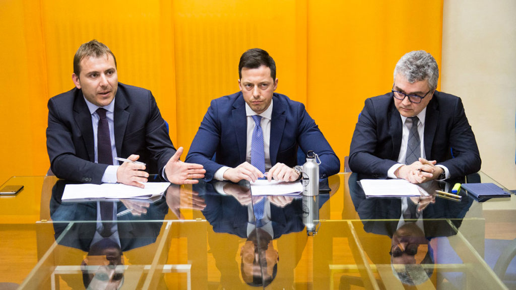 conferenza Tpl M5S - dimissioni Vincenzo Niro