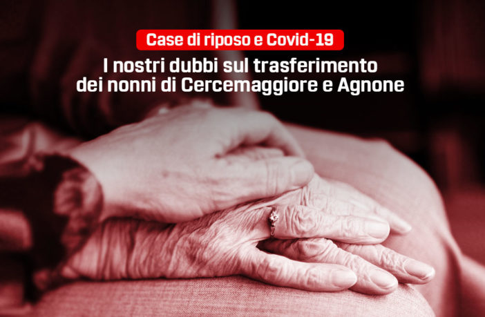 questione case di riposo Molise, trasferimento dei nonni di Agnoen e Cercemaggiore a Venafro