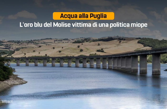 Acqua alla Puglia, Patrizia Manzo, Diga del Liscione