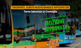 Trasporto pubblico locale, Molise. Mozione M5S approvata.