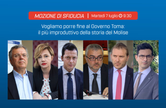 sfiducia al governo Toma, consiglio regionale Molise