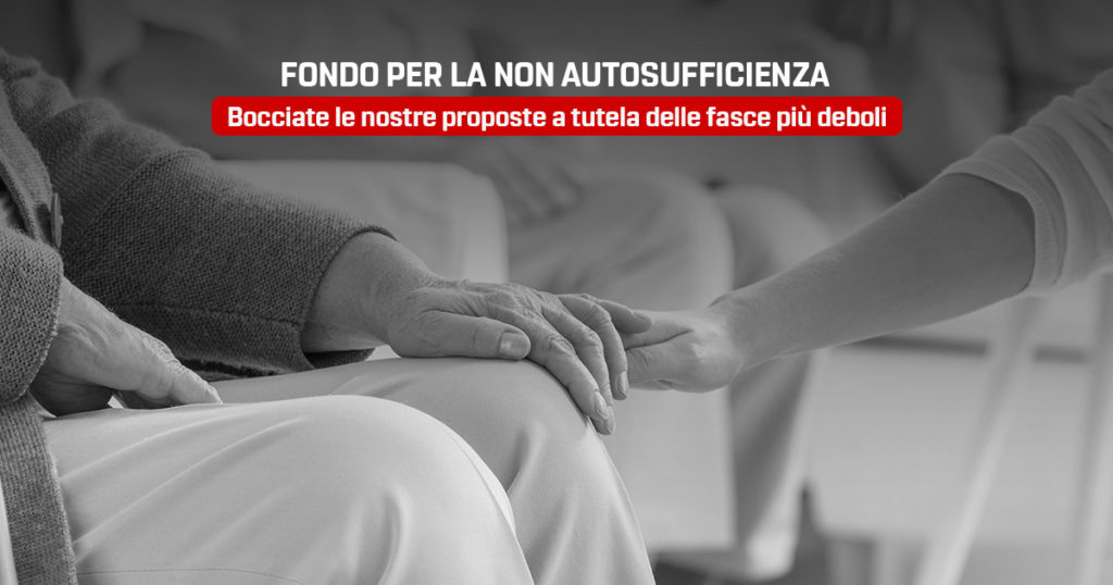 fondi per le persone non autosufficienti, bocciate le proposte M5S Molise