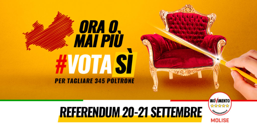 Referendum 20 21 Set 2020 - tour dei portavoce M5S Molise