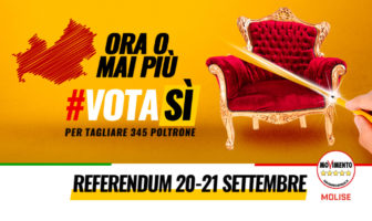 Referendum 20 21 Set 2020 - tour dei portavoce M5S Molise