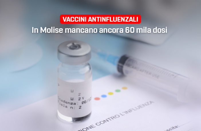 Primiani, Vaccini antinfluenzali Molise, mancano 60 mila dosi