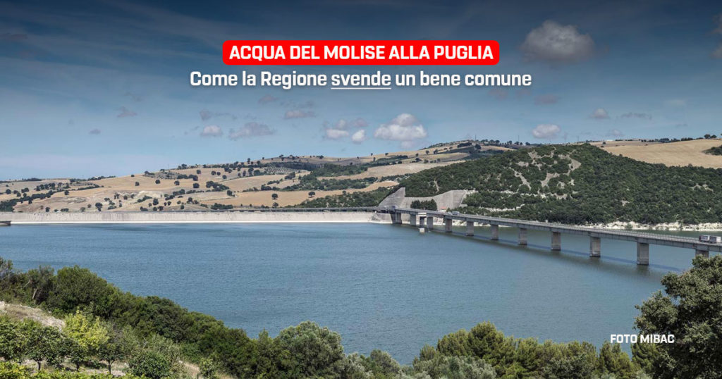 Acqua del Molise alla Puglia, Patrizia Manzo