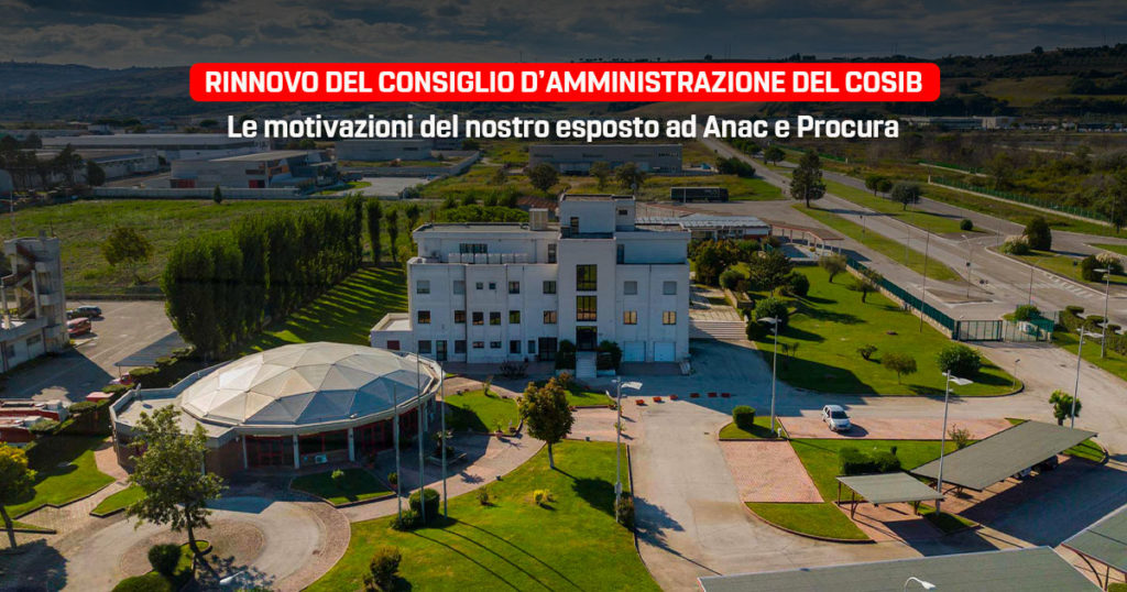 Rinnovo del consiglio di amministrazione Cosib, l'esposto del M5S molise all'Anac e alla Procura