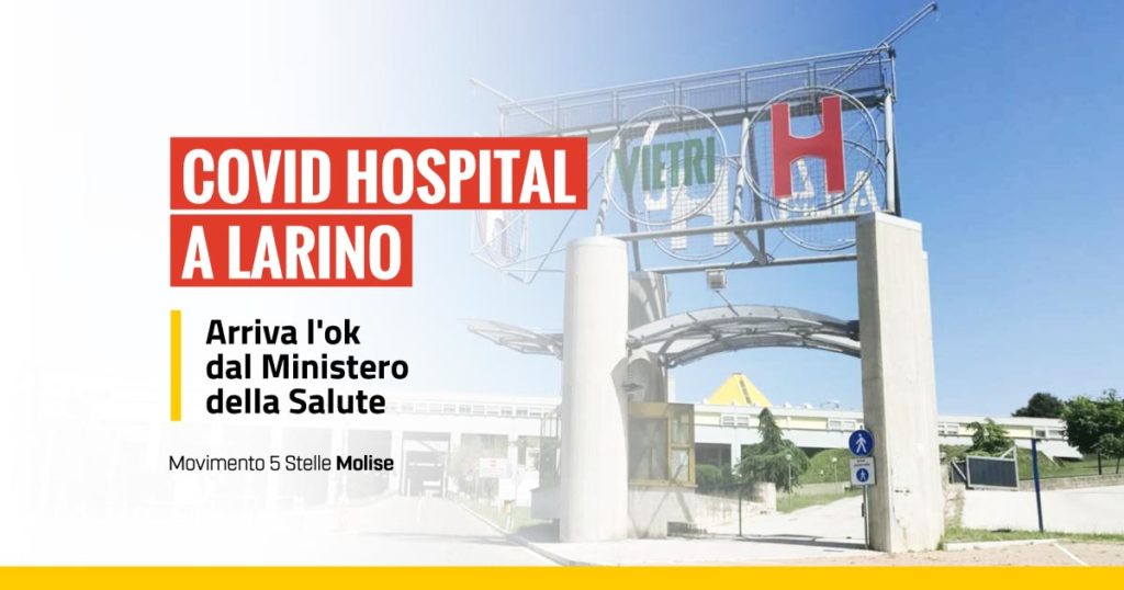 covid hospital, ok Larino