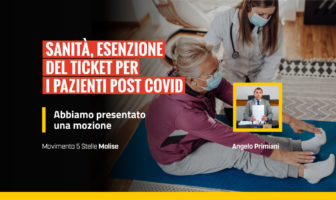 Mozione, esenzione ticket pazienti post covid