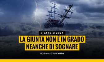 Bilancio 2021, la Giunta non è in grado neanche di sognare