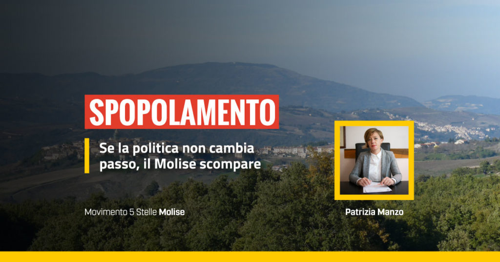 Spopolamento Molise, Patrizia Manzo M5S