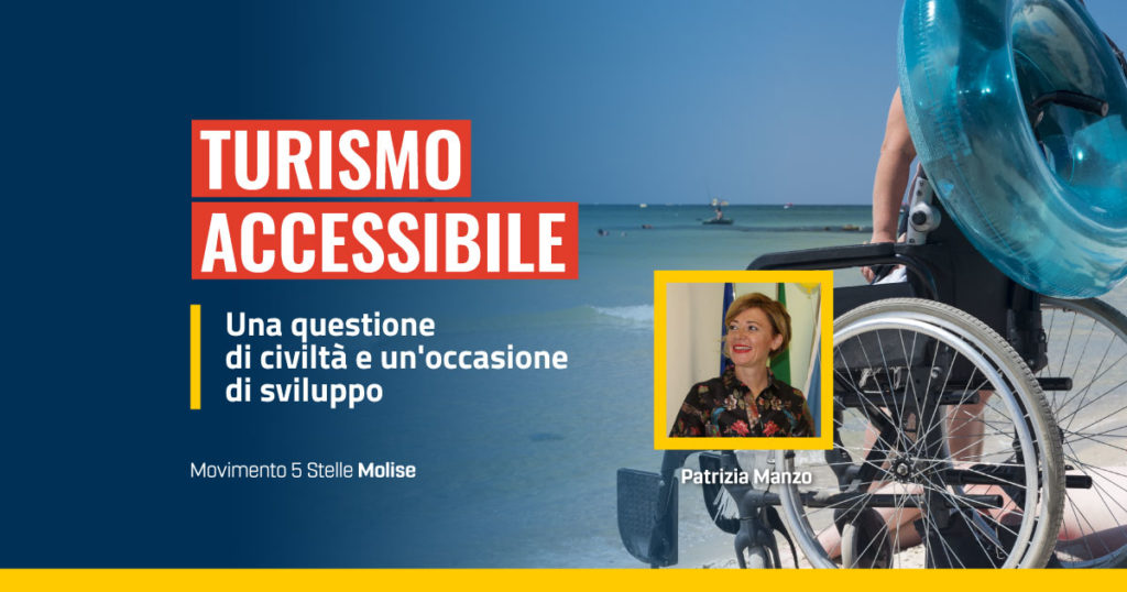 Turismo accessibile, Molise, Patrizia Manzo, M5S