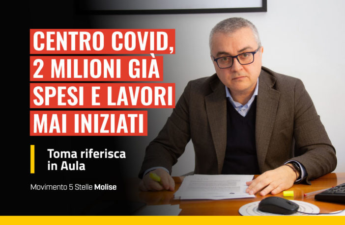 Centro Covid Campobasso - 2 milioni spesi