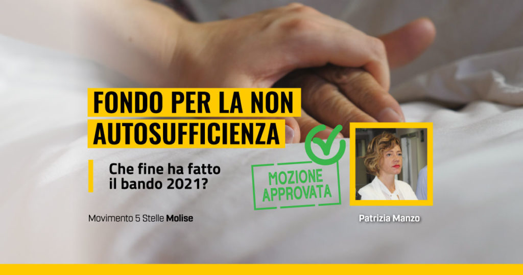 fondi non autosufficienti, mozione approvata, Patrizia Manzo M5s