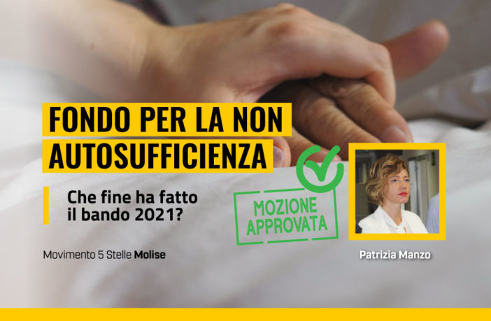 fondi non autosufficienti, mozione approvata, Patrizia Manzo M5s