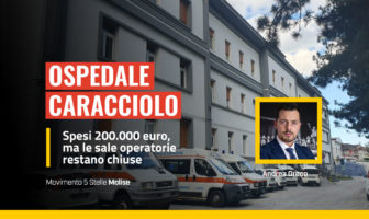 Caracciolo, 200000 euro spesi e le sale operatorie sono chiuse