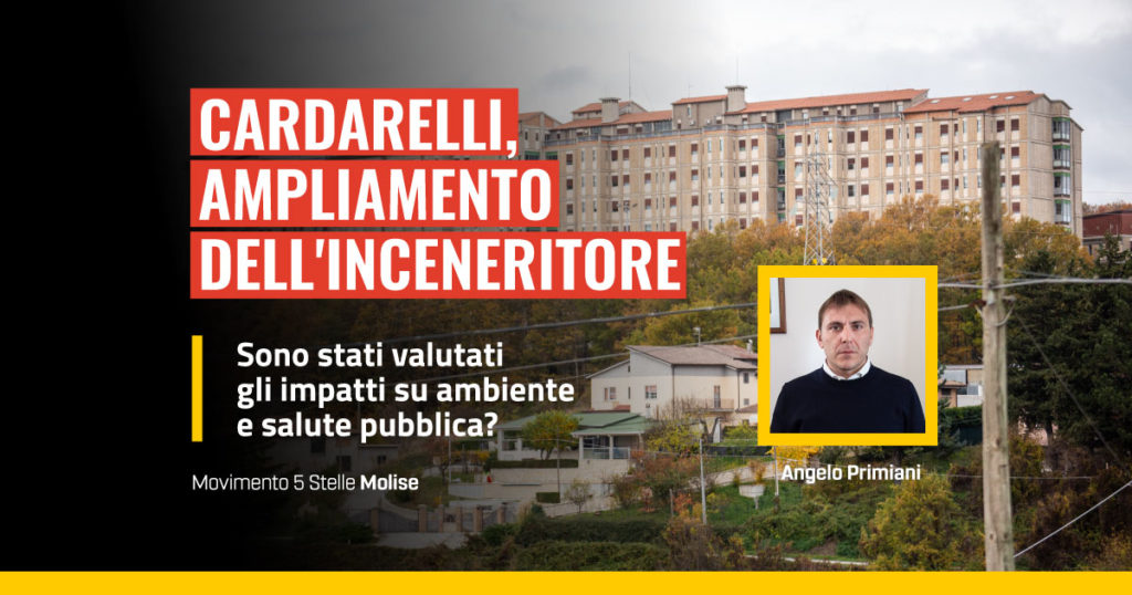 primiani-m5s inceneritore cardarelli