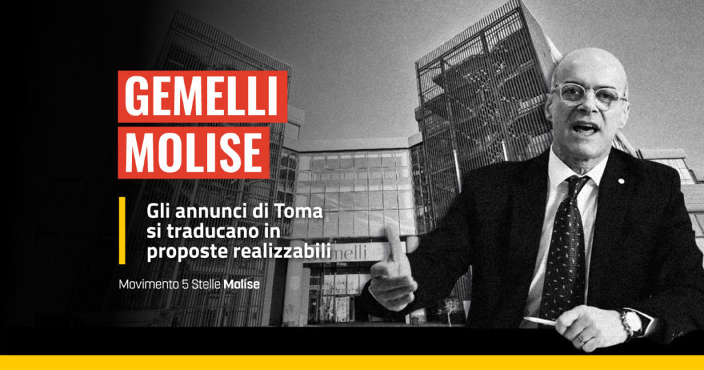 gemelli spa, Toma acquisto regione Molise