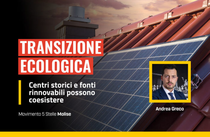 Greco, fotovoltaico nei centri stori, ho scritto a Cingolani