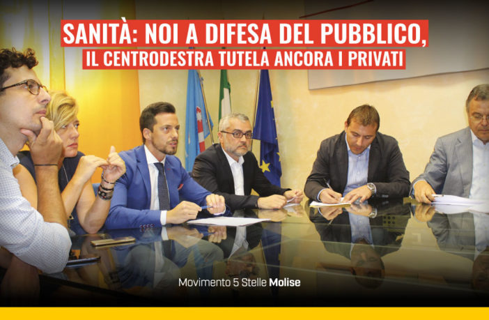 Consiglieri del M5S Molise a difesa della sanità pubblica