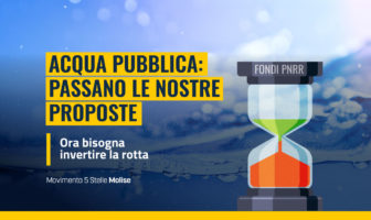 Acqua pubblica in Molise, approvate le richieste dei %s, occorre sfruttare i fondi del Pnrr che scadono a giugno 2022