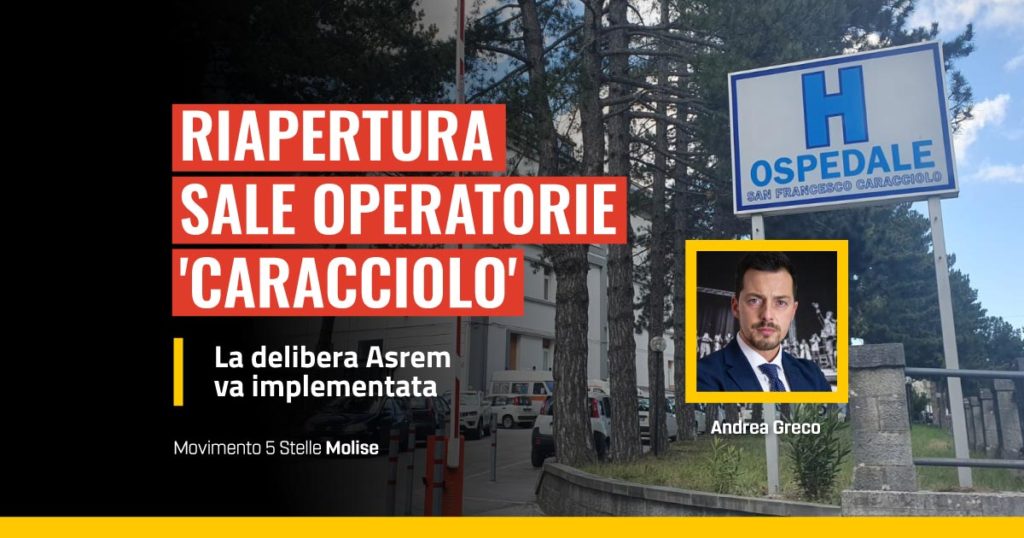 sale operatorie all'ospedale Caracciolo di Agnone