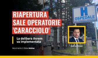 sale operatorie all'ospedale Caracciolo di Agnone