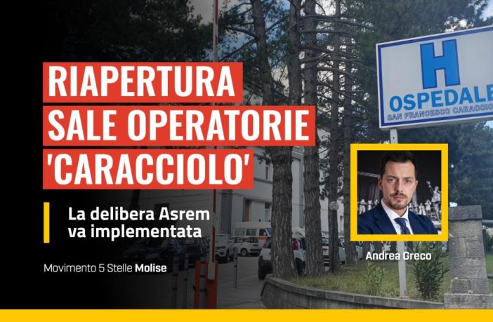 sale operatorie all'ospedale Caracciolo di Agnone