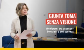 Patria Manzo - M5S Molise contro la Giunta Toma