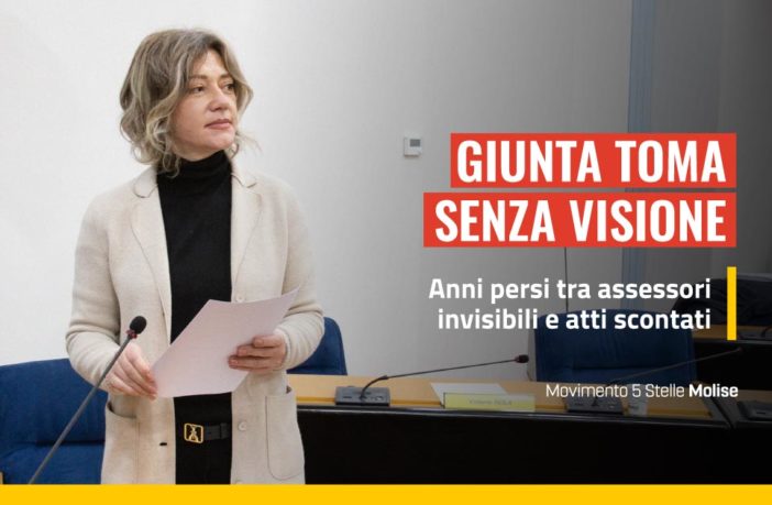 Patria Manzo - M5S Molise contro la Giunta Toma