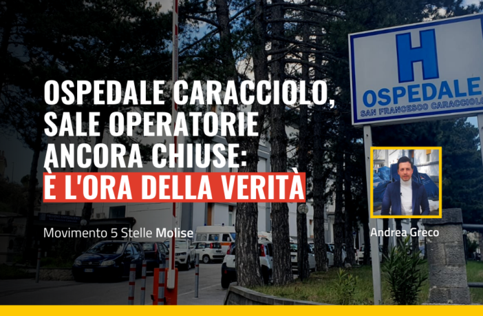 greco, caracciolo e sopralluogo per le sale operatorie chiuse