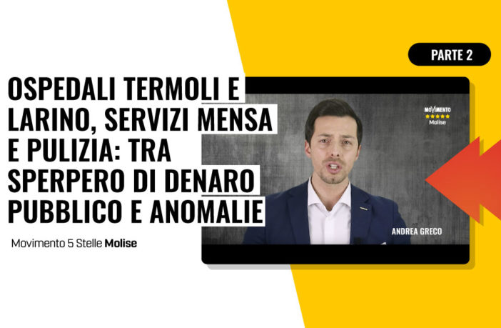 Seconda parte del video inchiesta di Andrea Greco sulla sanità del Molise. Temi: mensa Termoli-Larino