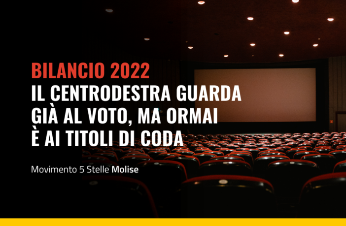 Bilancio 2022 - resoconto del Movimento 5 Stelle Molise