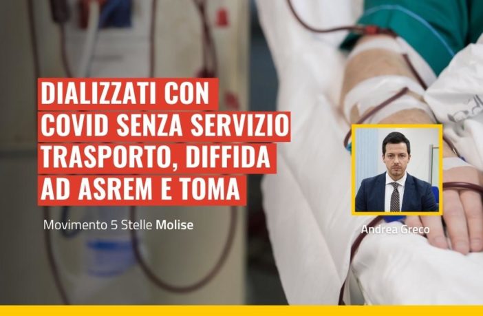 I dializzati malati di covid non beneficiano più del trasporto verso il Cardarelli