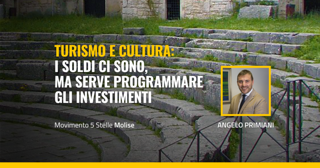 Molise e cultura la posizione del portavoce Angelo Primiani