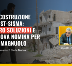 Ricostruzione post-sisma: zero soluzioni e nuova nomina per Romagnuolo