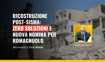 terremoto molise, ricostruzione a zero ma nuova nomina per Romagnuolo