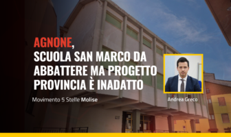 M5S denuncia progetto scuola agnone