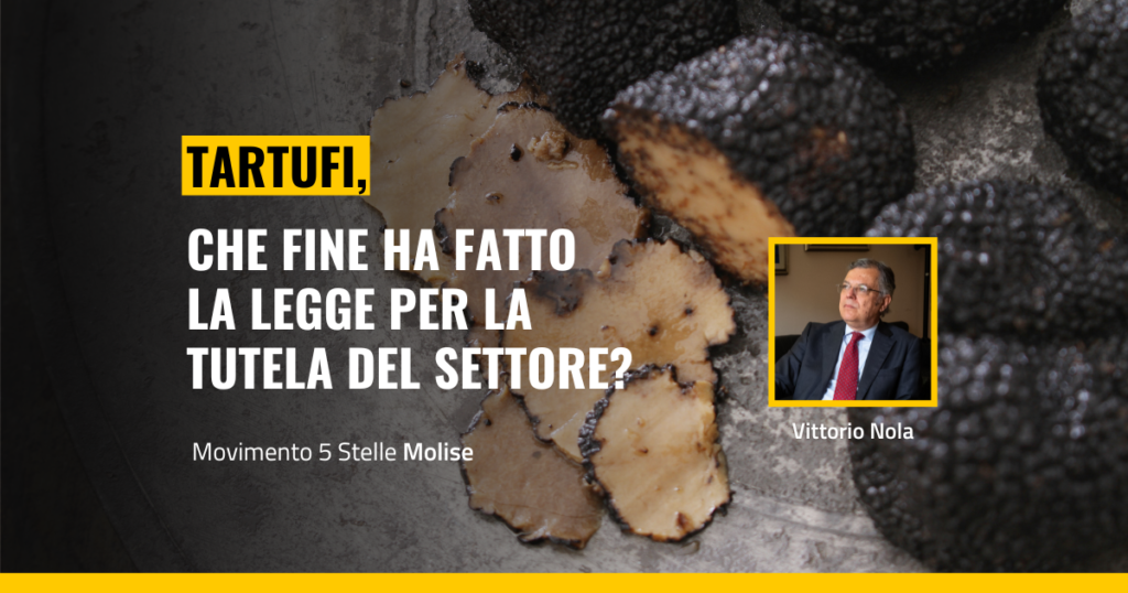 tartufo molisano proposta di legge bloccata