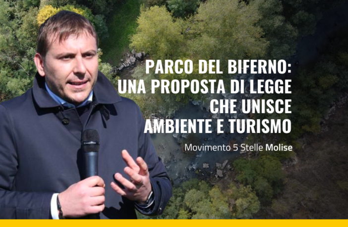 M5S Molise parco del biferno proposta di legge