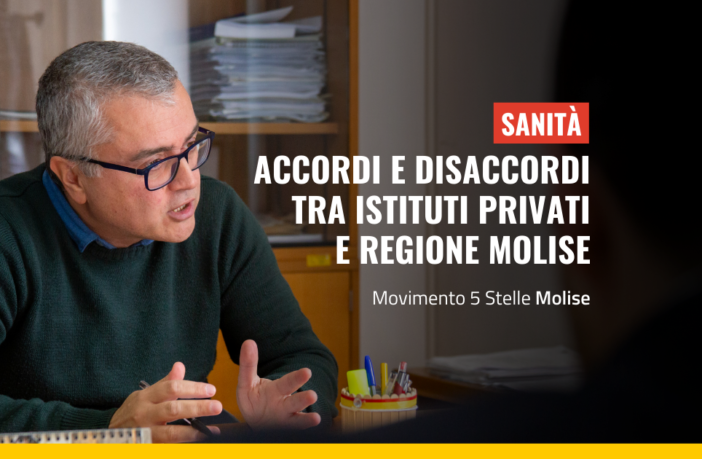 De Chirico M5S sanità disaccordi pubblico privati