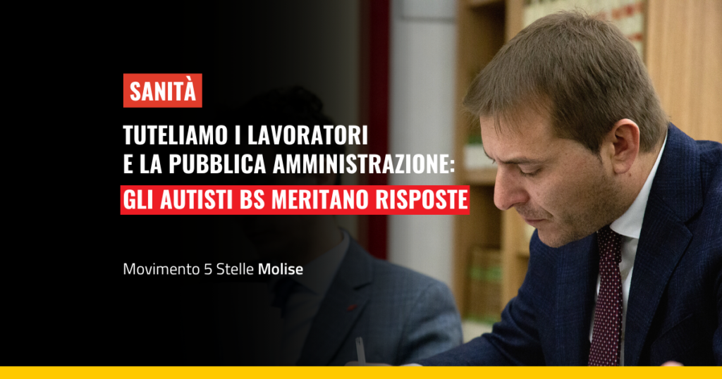 Primiani trasporto pubblico tutela lavoratori m5s molise
