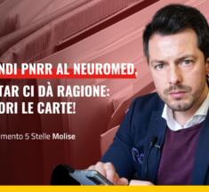 Fondi Pnrr al Neuromed, il Tar ci dà ragione: fuori le carte!