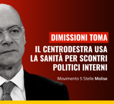 Dimissioni Toma, il centrodestra usa la sanità per scontri politici interni