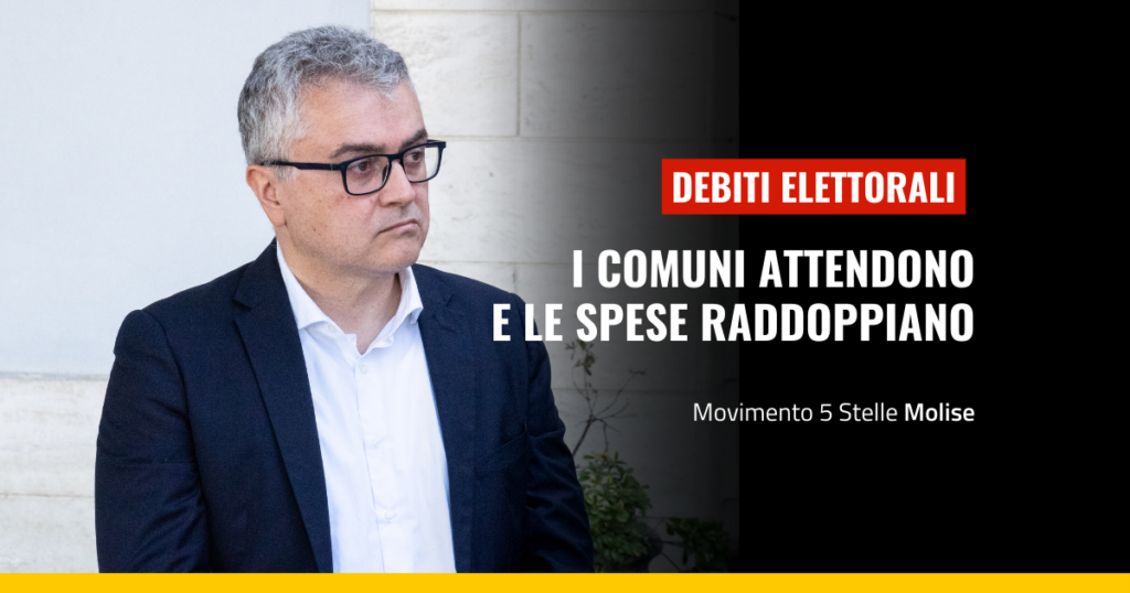 de chirico m5s molise spese elettorali comuni