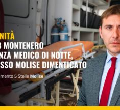 Sanità: 118 Montenero senza medico di notte, basso Molise dimenticato