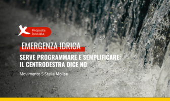 Emergenza idrica, serve programmare: il centrodestra dice no